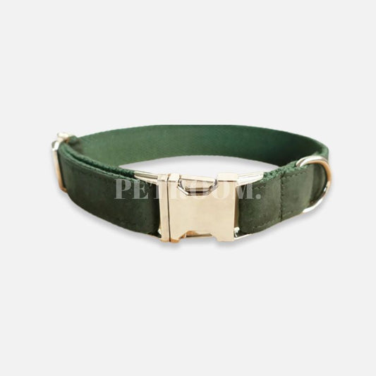 A green dog collars