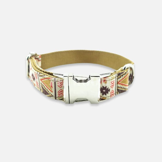 A bohemian dog collars